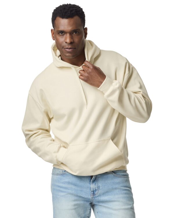 Softstyle midweight fleece adult hoodie
