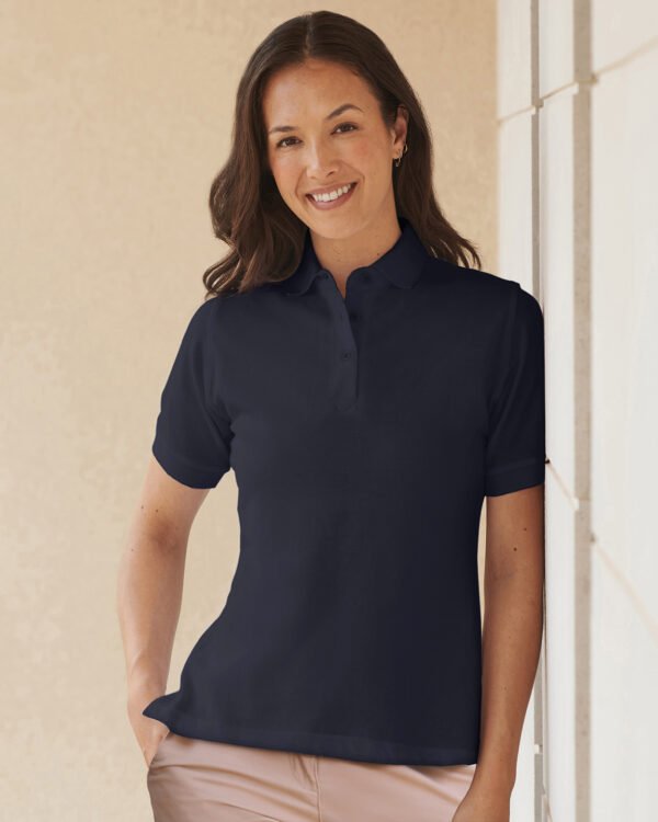 Women's classic cotton piqué polo shirt