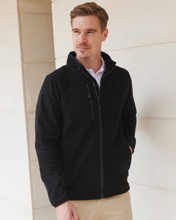 Recycled polyester microfleece jacket