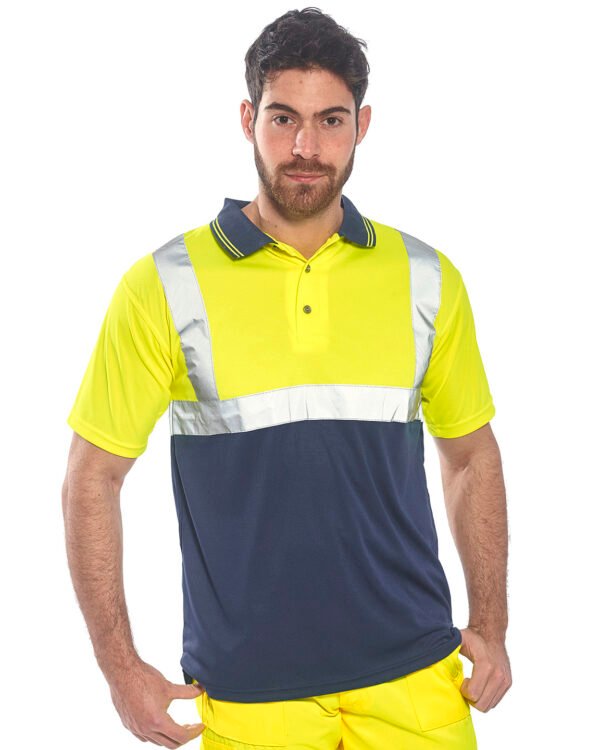 Two-tone polo (S479)