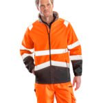 Printable safety softshell jacket 